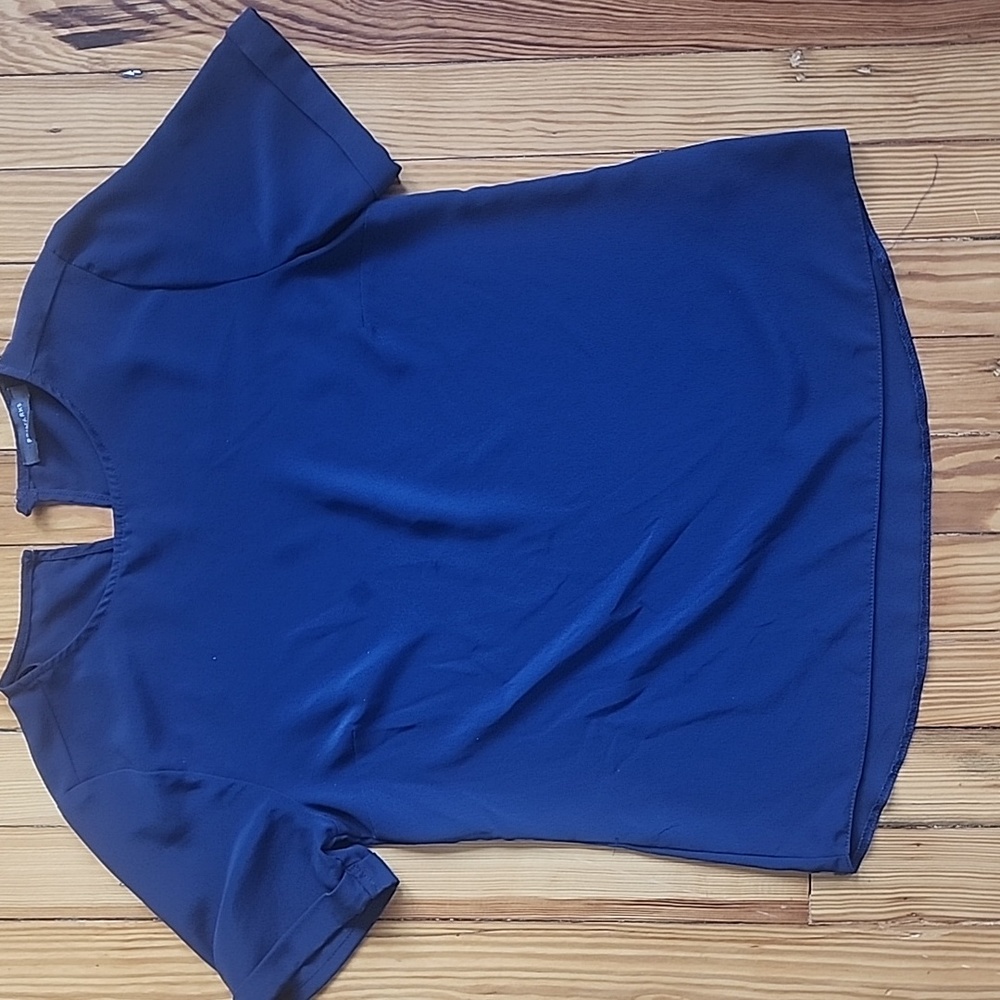 Navy blue shirt
